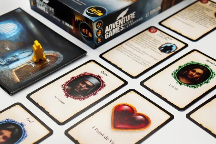 Produktbild Iello Familienspiel Adventure Games: Le Donjon (Französisch)
