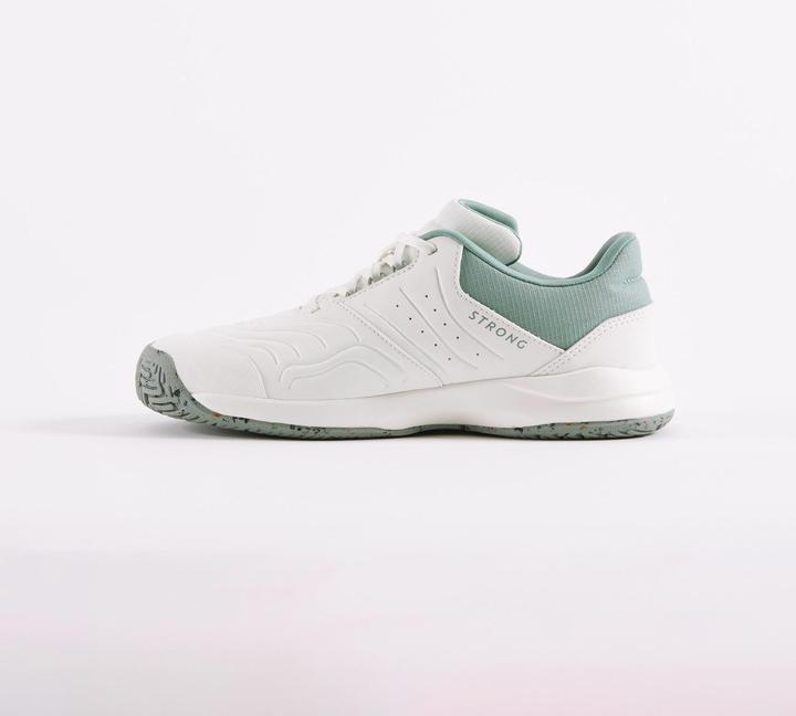 Produktbild Kuikma Kinder Tennisschuhe mit Schnürsenkel - TS Strong Jr weiss (38)
