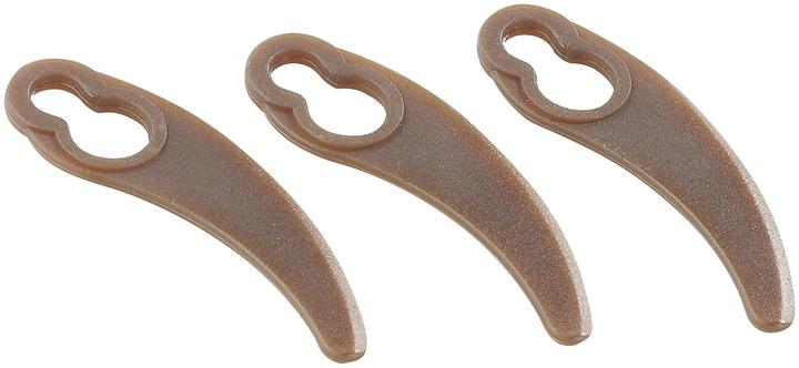 Image du produit AGT Lames de rechange pour la tondeuse à gazon sur coussin d'air (NX-5016), jeu de 3 pièces (Tondeuse à gazon, Lawn mower blades + replacement blades garden machinery)