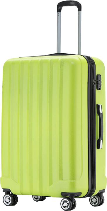 Produktbild Beibye Zwillingsrollen 3tlg Reisekofferset Gruen (M (50 - 90l), L (90 - 115l), XL (ab 115l))