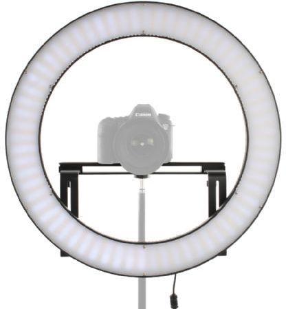 Actual product image Falcon Eyes Bi-Colour LED Ring Lamp Dimmable DVR-512DVC on 230V (Ring light)