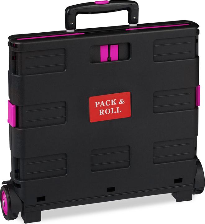 Image du produit Relaxdays Chariot de courses, pliable