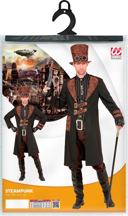 Actual product image Widmann Steampunk Men Costume (3XL)