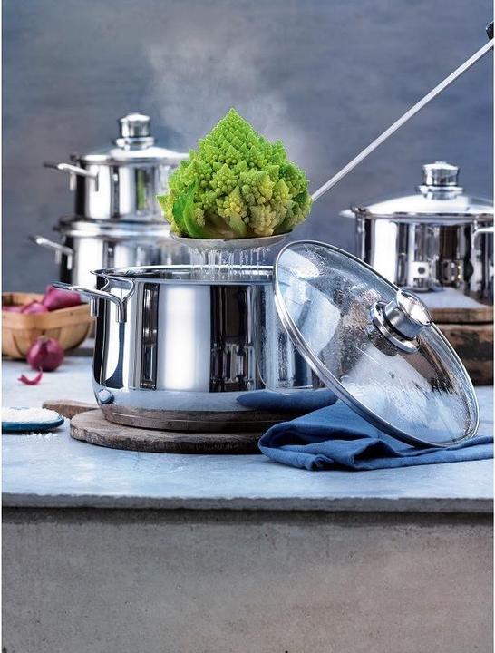 Immagine prodotto WMF Diadema Plus (24 cm, Set di pentole e padelle da cucina, Acciaio inossidabile)