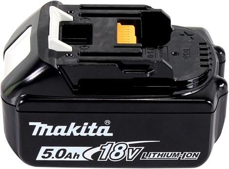 Immagine prodotto Makita DMP 181 T1J Compressore a batteria 18 V 11,1 bar + 1x batteria 5,0 Ah + Makpac - senza (11.10 bar)