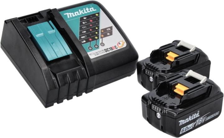 Image du produit Makita DMP 181 RG Compresseur à batterie 18 V 11,1 bar + 2x batterie 6,0 Ah + chargeur (11.10 bar)
