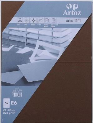 Produktbild Artoz Karten E6 (E6, 220 g/m², 5 x)
