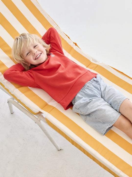 Actual product image Vertbaudet Jungen Jeans-Shorts mit Dehnbund, Bundweite verstellbar (116)