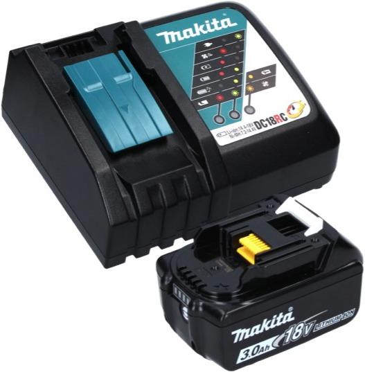 Immagine prodotto Makita DBS 180 RF1 Batteria a nastro 18 V 9 x 533 mm Brushless + 1x batteria 3,0 Ah + caricatore (Smerigliatrice)