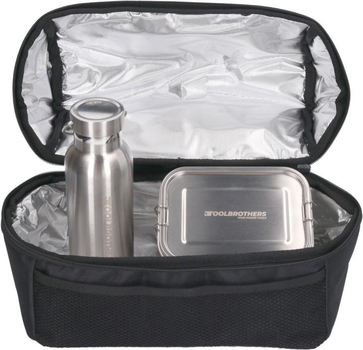 Actual product image Makita Toolbrothers lunch pack with insulated bag + Toolbrothers Fan stainless steel lunch box 1340