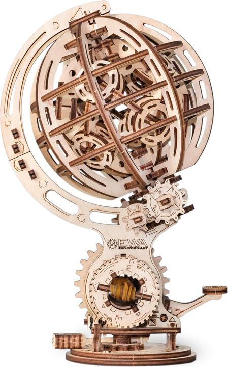 Eco Wood Art Globe cinétique