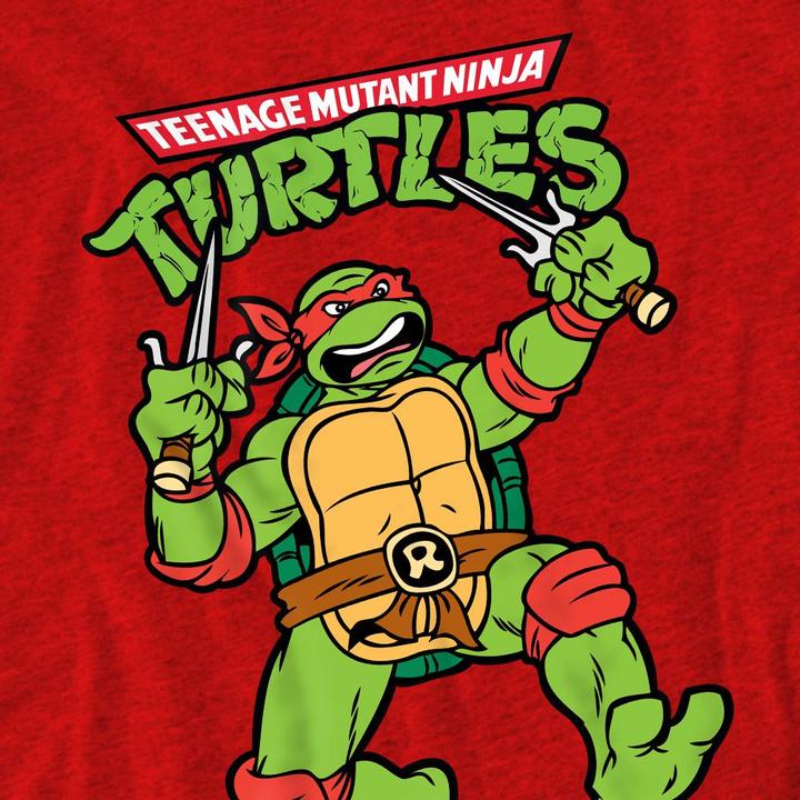 Immagine prodotto Teenage Mutant NT Maglietta Raffaello Retrò Adulto Unisex (M)