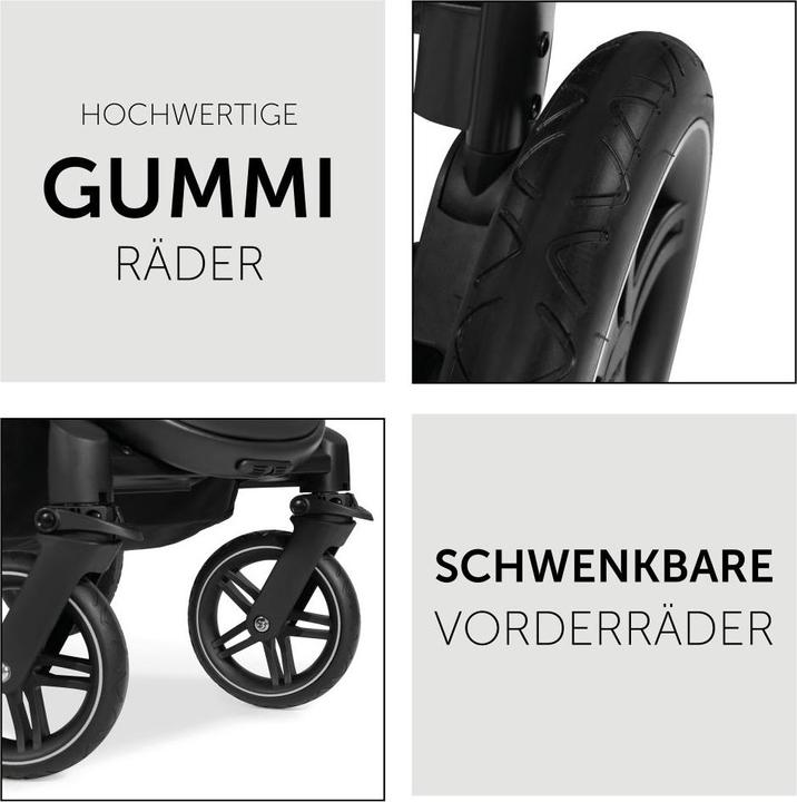 Produktbild Hauck 3in1 Kinderwagen-Set Saturn R Trio Set inkl.