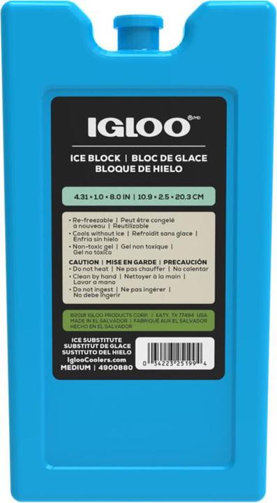 Actual product image Igloo Maxcold® Kühlakku Freezer Block Medium Size