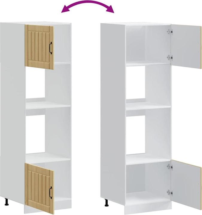 Actual product image VidaXL Madlene (60 x 57 x 207 cm)