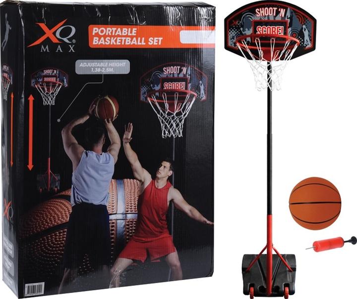 Productafbeelding XQ Max Basketbalstandaard met bal en pomp