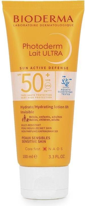 Actual product image Bioderma Photoderm Lait Ultra SPF50+ Milk (Suntan lotion, SPF 50, 100 ml)