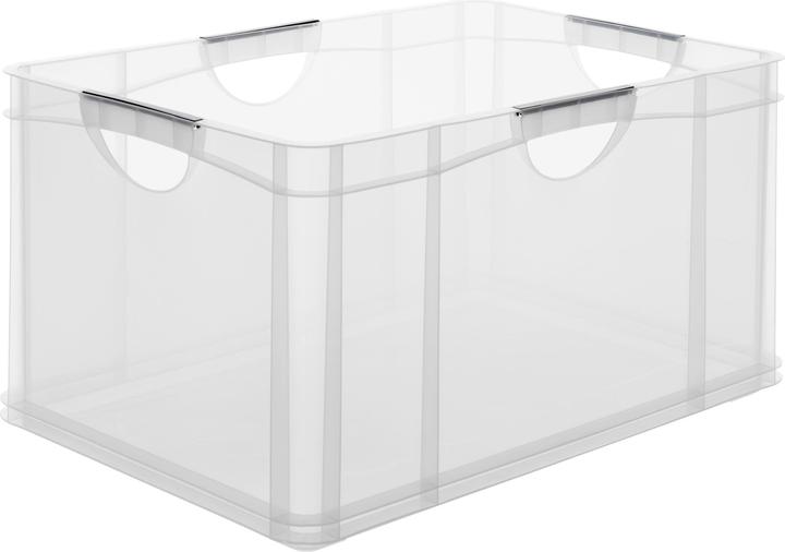 Produktbild Rotho Aufbewahrungsbox A3 3 Stück, Transparent (59 x 39 x 31 cm, 180 l)