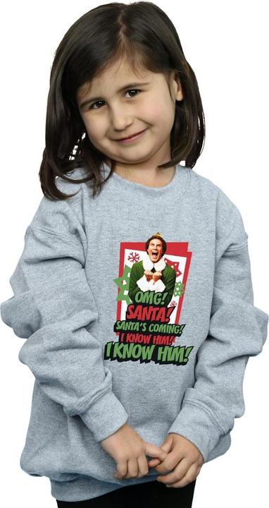 Immagine prodotto Elf OMG Santa Felpa Ragazze (128)