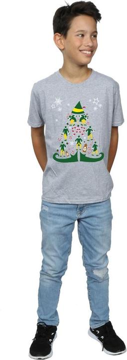 Immagine prodotto Elf Christmas Tree Maglietta Ragazzi (140, 146)