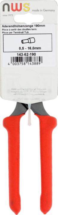 Immagine prodotto NWS Pinze per crimpare ghiere 0,5 b (190 mm)
