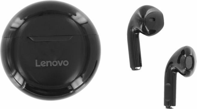 Productafbeelding Lenovo HT38 TWS Hoofdtelefoon (Zwart) (Geen ruisonderdrukking, 10 h, Draadloze)