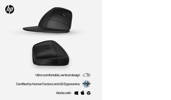 Actual product image HP 920 Ergonomic Wireless Mouse (Wireless)