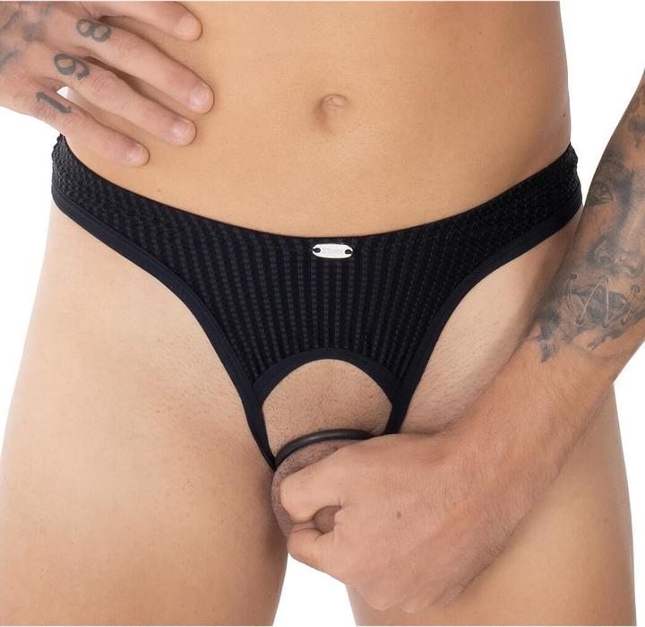 Eros Veneziani Crotchless thong with ring (L, XL)