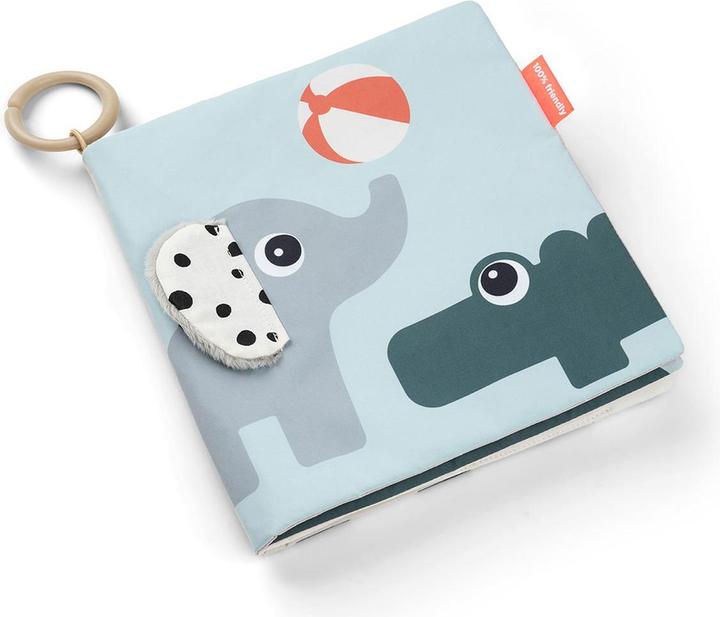 Produktbild Done by Deer Babybücher Activity-Soft-Bilderbuch Tummy Time - Deer
