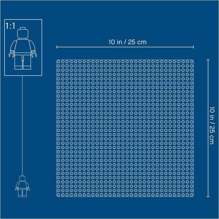 Produktbild LEGO Blaue Bauplatte (10714, LEGO Classic)