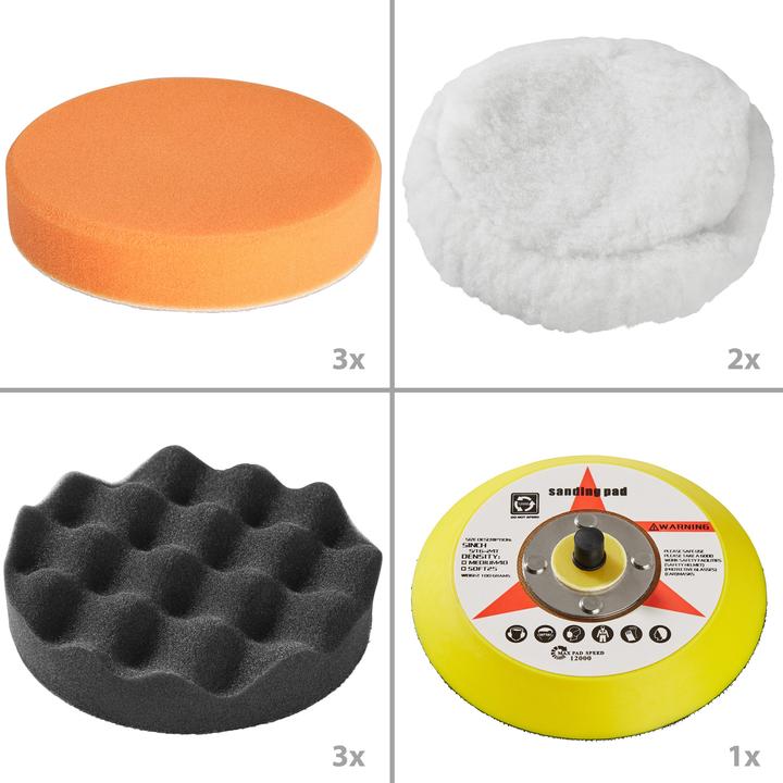 Image du produit tectake Lustreuse Polisseuse Excentrique (Polisseuse excentrique, 710 W)