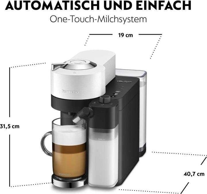 Immagine prodotto De'Longhi Nespresso Vertuo Lattissima (NESPRESSO Vertuo)