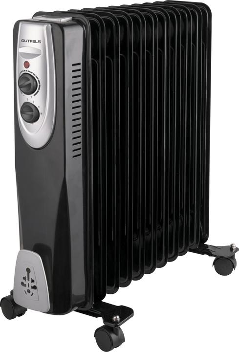 Produktbild Gutfels Radiator HR32011 sw 11 Rippen 2,5 kW 3 Heizstufen (2500 W)