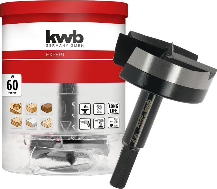 Produktbild kwb Forstnerbohrer, 706460, 60 mm (60mm)