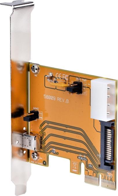 Actual product image StarTech com 4-Slot PCI Express Gehäuse, PCIe Erweiterungsbox mit PCIe x2 Hostkarte, PCIe 2.0 - 10 G
