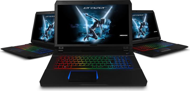 Produktbild Medion Erazer X7847 (17.30", Intel Core i7-6700HQ, 16 GB, 256 GB, CH)