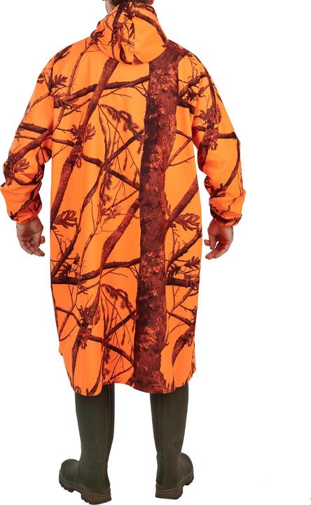 Produktbild Solognac Regenponcho 500 camouflage / orange