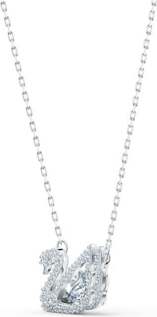 Actual product image Swarovski Dancing Swan Necklace (Stainless steel, 38 cm)
