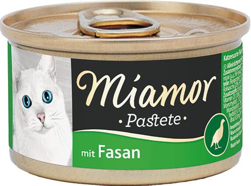 Immagine prodotto Miamor Cibo per gatti umido Pâté Fagiano 1 Confezione 12x85 g (Adulto, 1 pz., 85 g)
