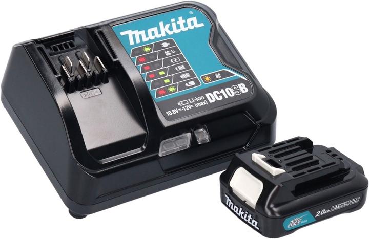 Productafbeelding Makita CL 108 FDSAP Accu stofzuiger 12 V 0.6 L roze + 1x batterij 2.0 Ah + lader