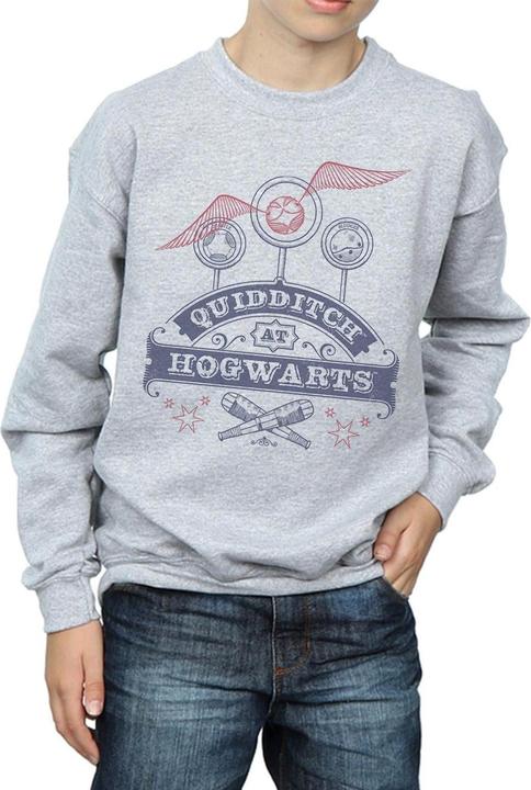 Produktbild Quidditch At Hogwarts Sweatshirt Jungen (152, 158)