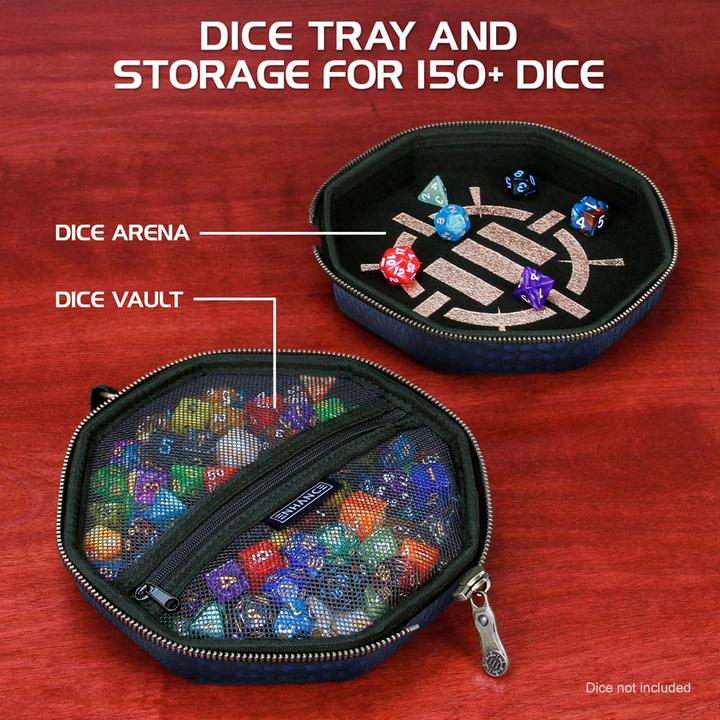 Produktbild Geronimo Games ENHANCE Tabletop Collector's Edition Dice Case Blue Dragon Scales