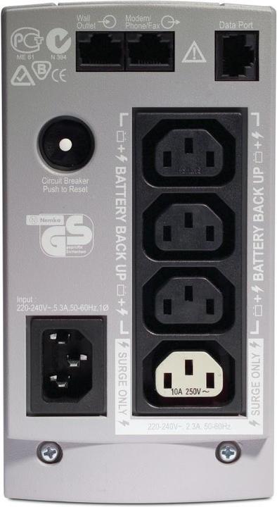 Image du produit APC Back-UPS 500 (500 VA, 300 W, Standby Onduleur)