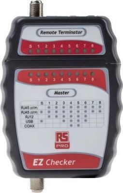 Produktbild Rs Pro CT008 LAN Cable Checker TypeF/RJ11/RJ45