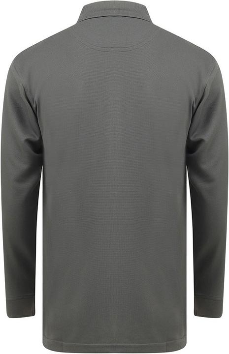 Actual product image Henbury Coolplus polo shirt long sleeve (S)
