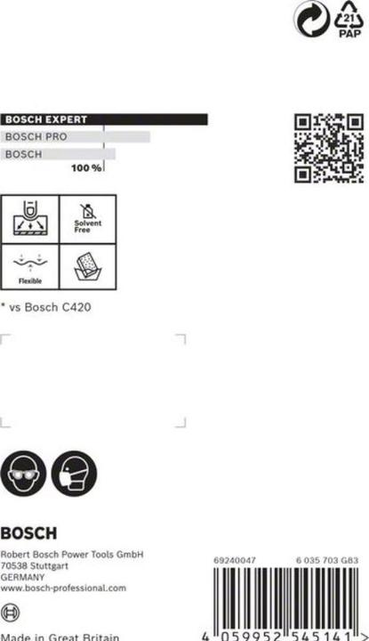 Actual product image Bosch Professional Zubehör Expert S473 (Medium, Fine, Superfine)