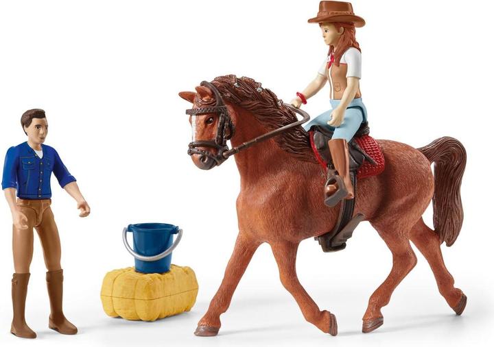 Produktbild Schleich Abenteuer mit Auto und Pferdeanhänger