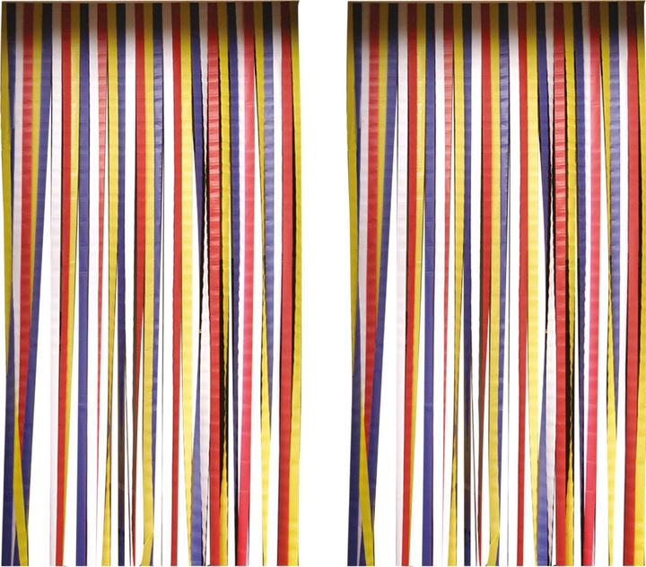 Actual product image Arti Casa Insektenschutz Streifenvorhang, bunt, ca. 210 x 90 cm, 2er-Set (210 x 90 cm)