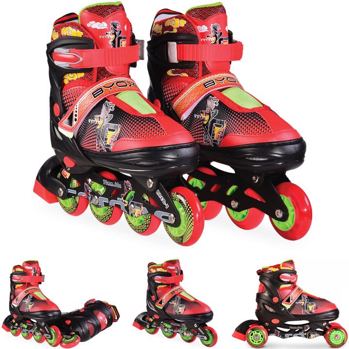 Immagine prodotto Byox Pattini in linea bambini Mask nero 38-41 (40)