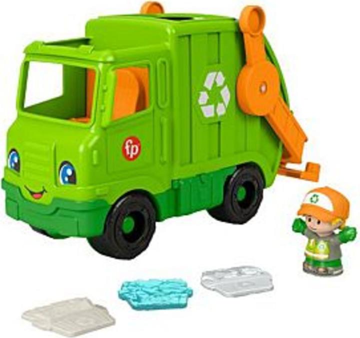 Produktbild Fisher-Price Little People Recycling Müllwagen